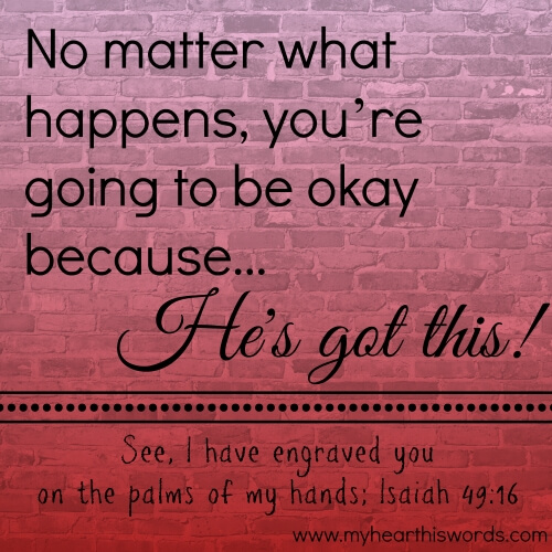 He's got this