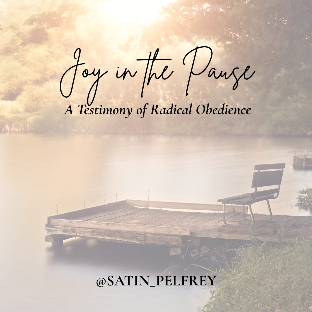 Joy in the Pause: Finding Peace and Purpose in Seasons of Waiting