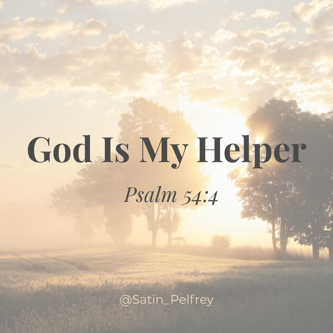 God Is My Helper: From Psalm 54 to the Holy Spirit and the Nearness of God