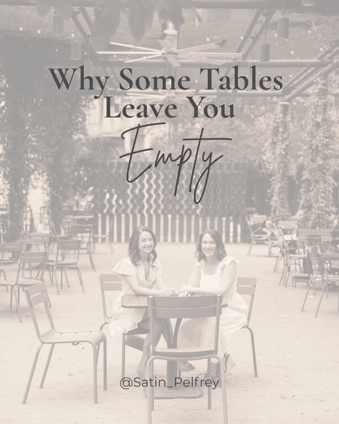 Why Some Tables Leave You Empty | Finding Godly Connection